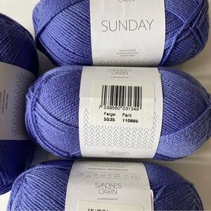 Sandnes Garn Sunday Merino Yarn (4) Silk Mohair (1)